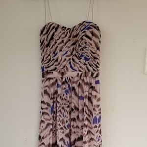 Multi print maxi dress